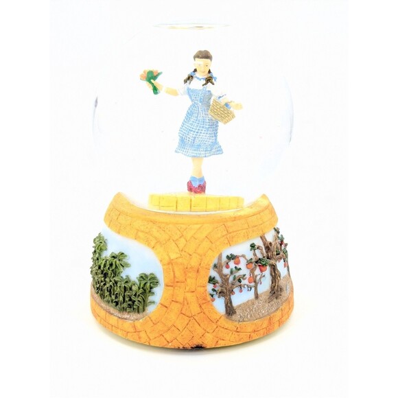 Wizard of Oz Westland Dancing Dorothy Musical Glitter Snow Globe 4"x6" - Picture 2 of 7